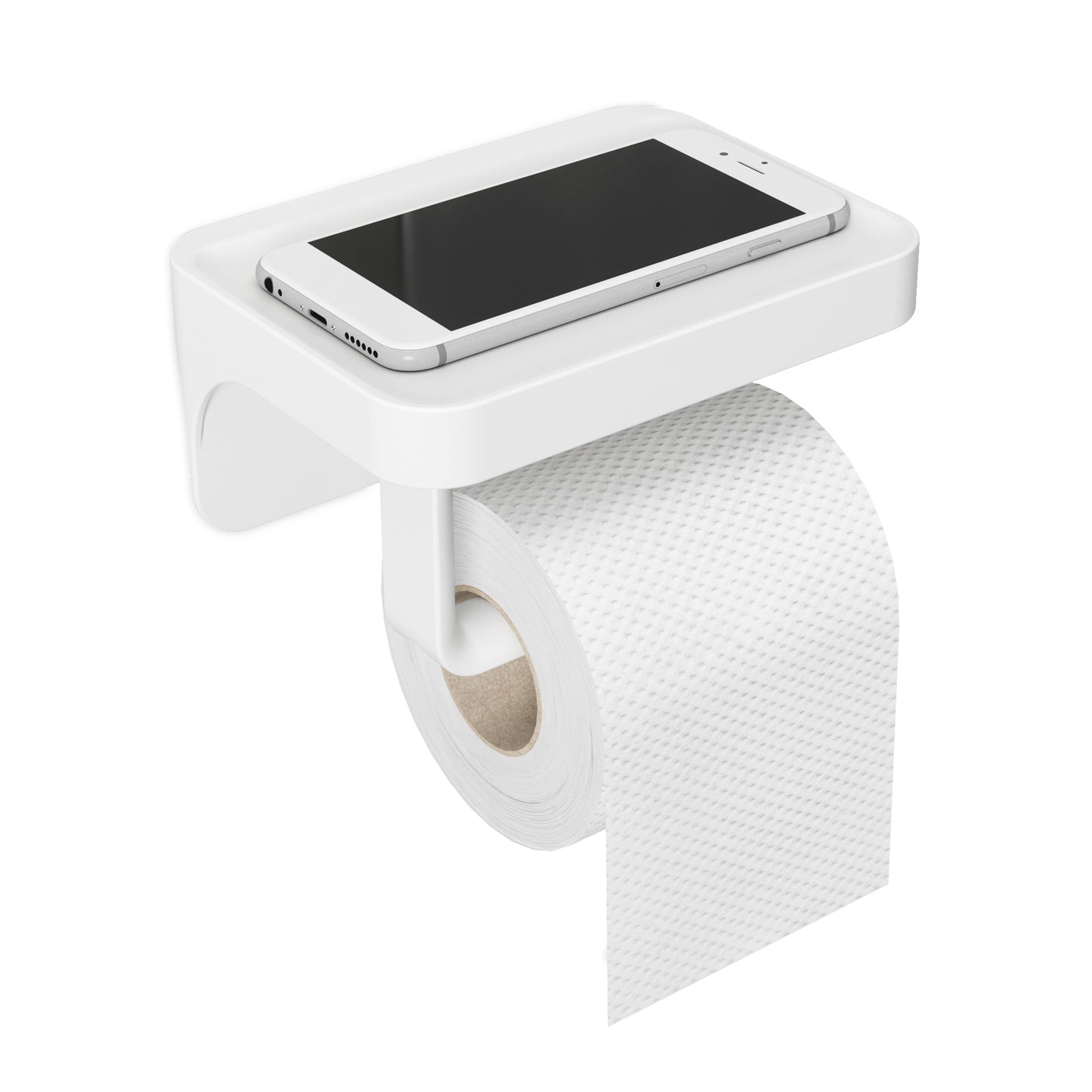 フレックス シュアロック トイレットペーパーシェルフホルダー ホワイト