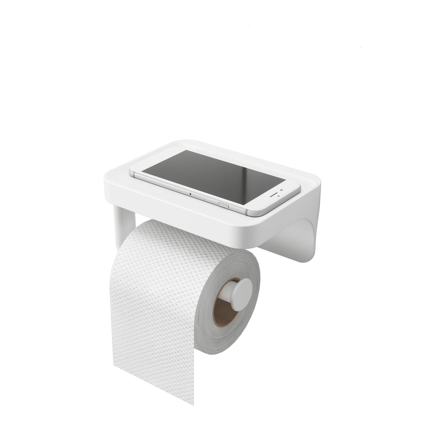 フレックス シュアロック トイレットペーパーシェルフホルダー ホワイト