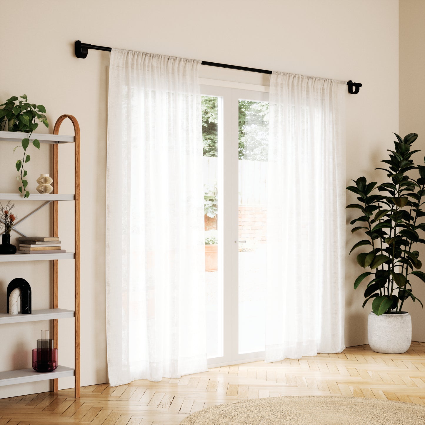 ベルウッド カーテンロッド 107-305cm