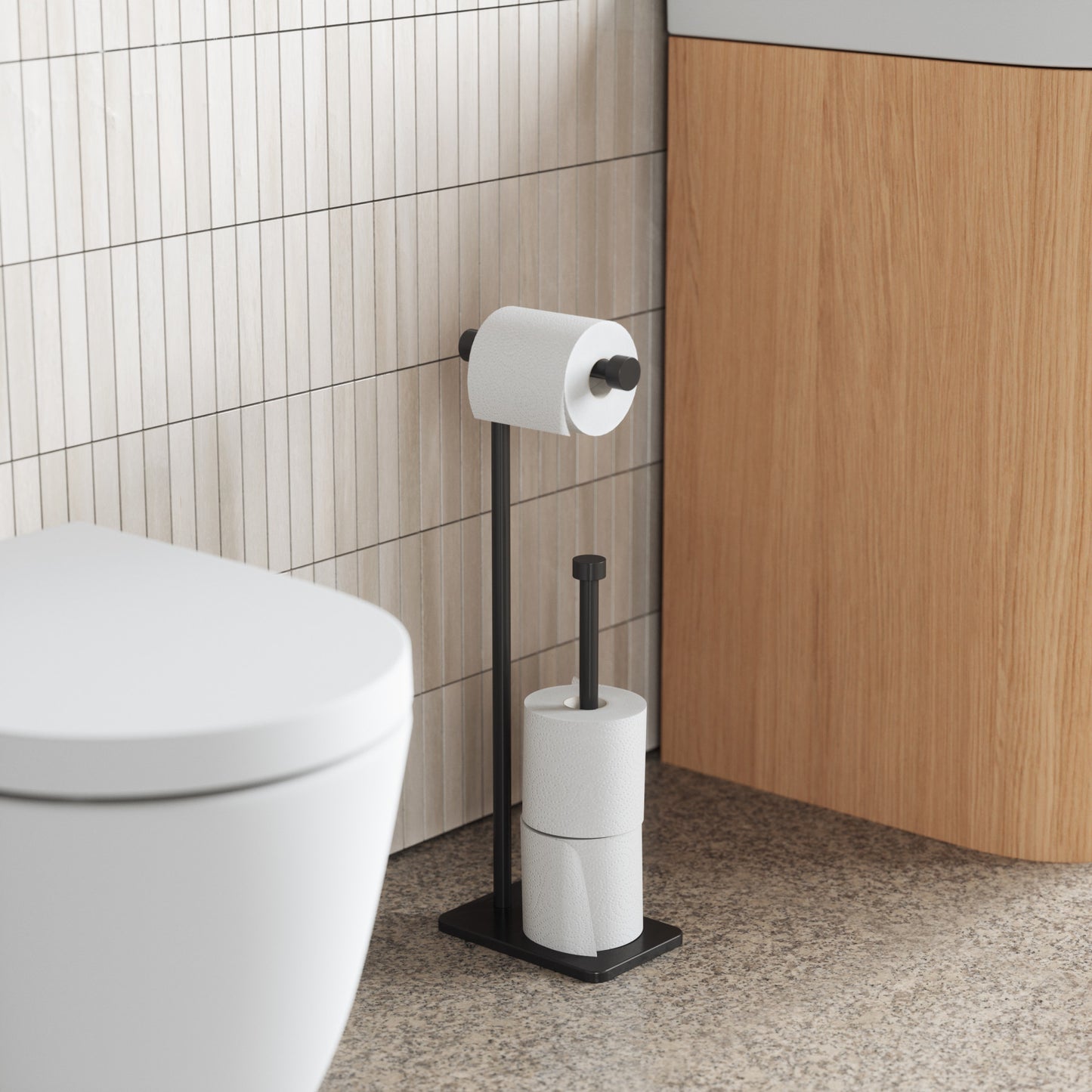 カッパ トイレットペーパースタンド