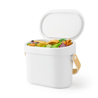 ベルウッド コンポストビン ホワイト/ナチュラル