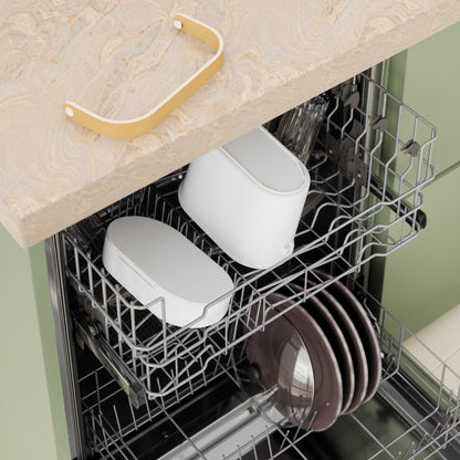 ベルウッド コンポストビン ホワイト/ナチュラル