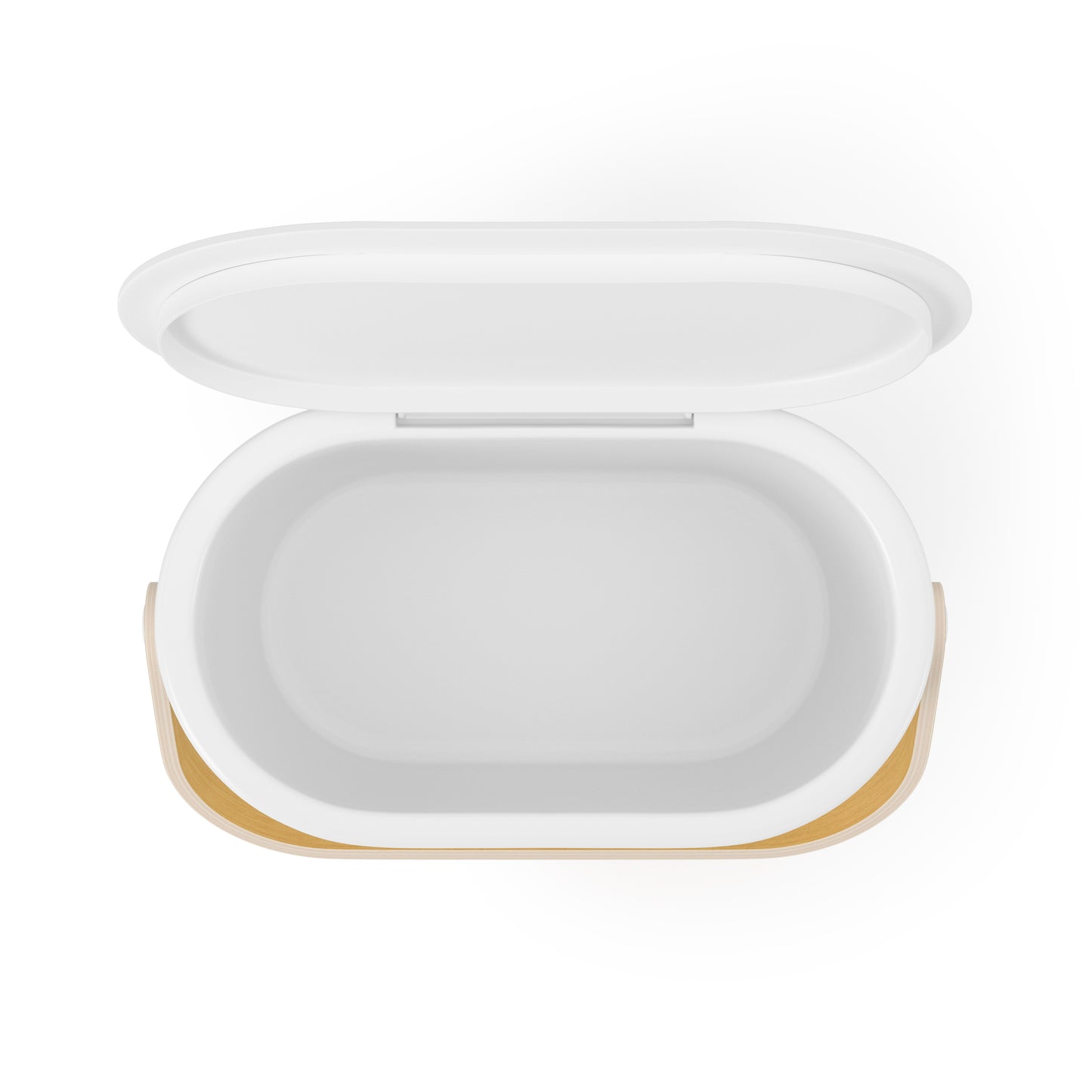 ベルウッド コンポストビン ホワイト/ナチュラル