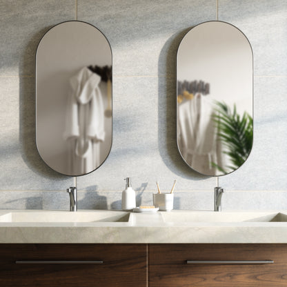 フーバ ピル ミラー 91x45cm