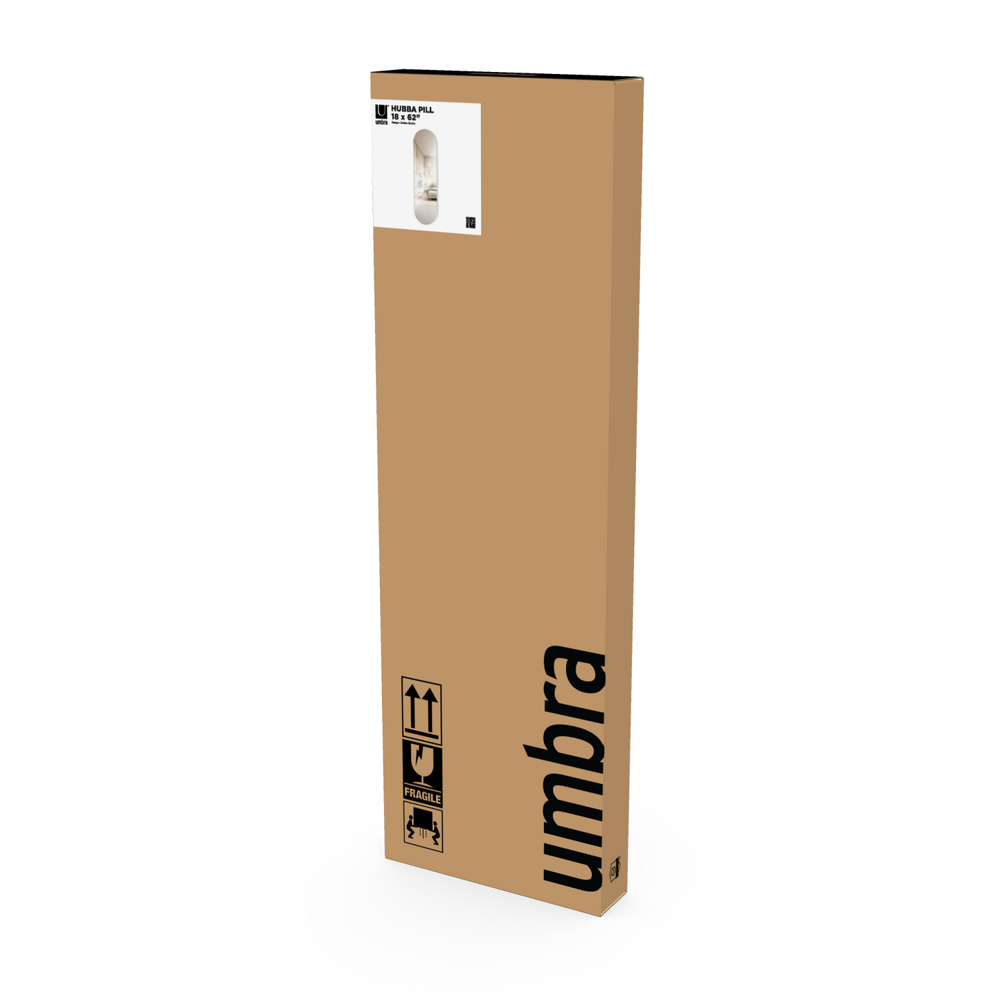 フーバ ピル ミラー 157x45cm