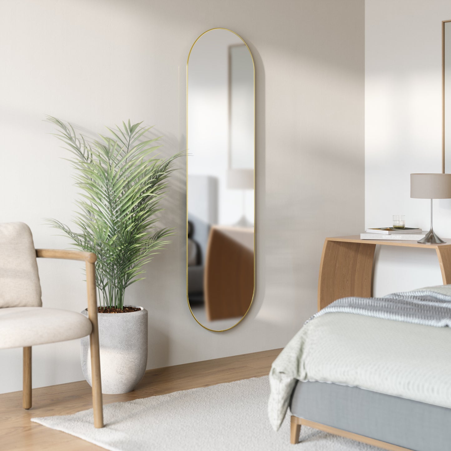 フーバ ピル ミラー 157x45cm