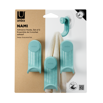 ナミ アドヒーシブ フック 3pcs
