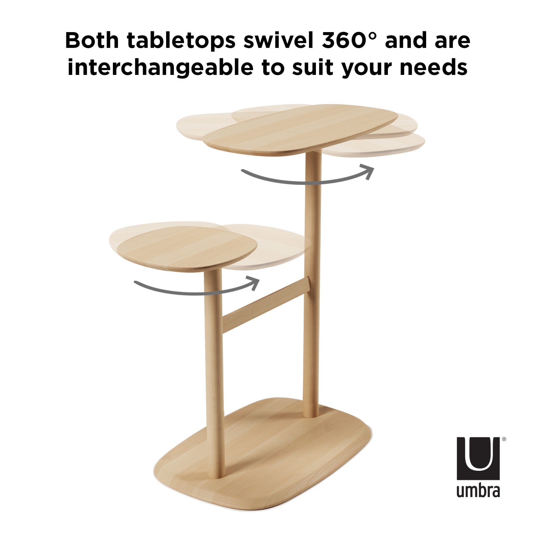 新作早割 Umbra(アンブラ) サイドテーブル - 机/テーブル