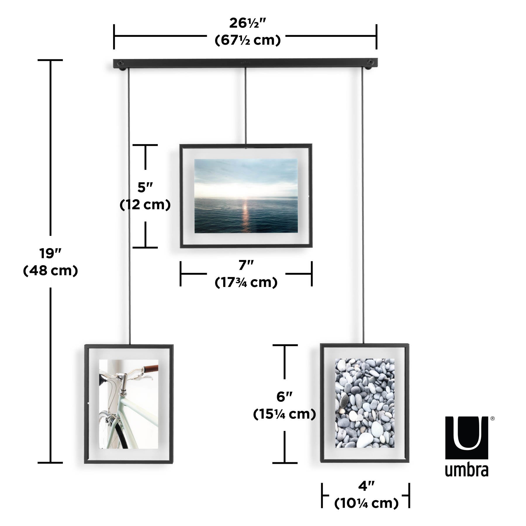 イグジビット 3フォトフレーム – Umbra® / アンブラ 日本公式サイト