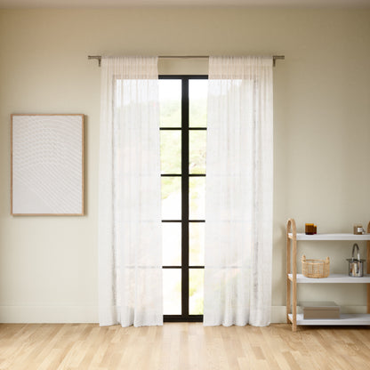 シーラ レースカーテン 241cm 2枚セット
